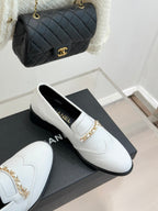 CC 26 Loafer White Calfskin 610017