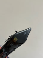 Miu 40 short boots black patent leather 417985