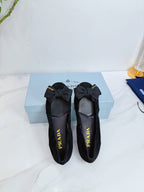 PRA 26SS Ballet Flat Black Suede 592395