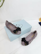 PRA 26SS Ballet Flat Gray Suede 592397