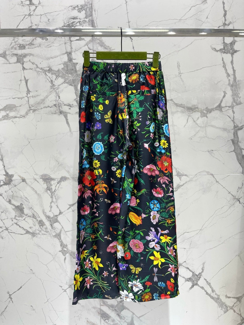 GUCCI 26S WIDE-LEG PRINTED PANTS 77