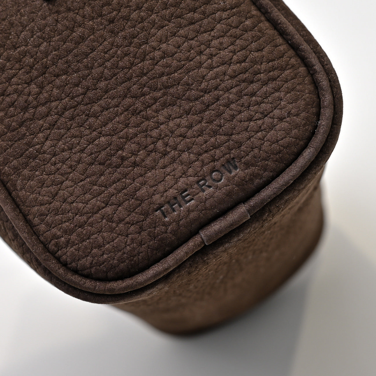 The Row 90's Bag 19cm in Suede