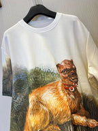 Loewe 25 Painting T-shirt Multicolor Cotton