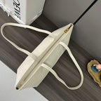 Loewe Cropped Handbag 39 White Glossy Calfskin 280661