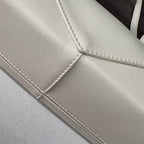 Loewe Cropped Handbag 39 White Glossy Calfskin 280661