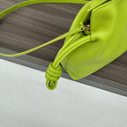 LOE 23 MINI FLAMENCO PURSE BAG IN GREEN CHARTREUSE NAPPA LAMBSKIN