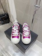 CC Sneaker Purple cowhide  204665