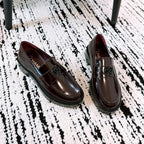 CC Moccasins 45mm In Burgundy Glossy Lambskin 144629