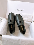 CC Moccasins 45mm In Black Lambskin 144631