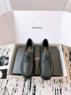 CC Moccasins 45mm In Black Lambskin 144631