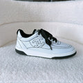 CC Sneaker In White Canvas Fabric 144501