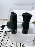 CC Ankle Boots 70MM In Black Suede 144562