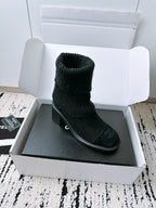 CC Ankle Boots 70MM In Black Suede 144562