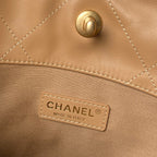 Chanel 2025 Bag 28cm Beige Calfskin 318241