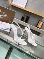 CL Rosalie 105mm Sandals Leather and PVC 251036