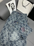 LV 25 Monogram Dark Blue Jean