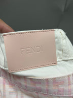 Fendi 25 Jacquard Straight Leg Pants 0018