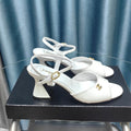 cc slingbacks sandal 85 white patent calfskin