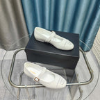 CC 25C Marry Janes White Fabric