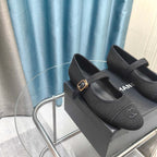 CC 25C Marry Janes Black Fabric