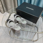 CC 25 Slingback 6.5cm Grey Suede