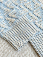 Fendi 25 Short Coat Light Blue Wool 0033