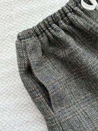 Miu Miu 25 Patterned Rope Skirt Gray Wool Viscose