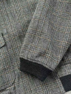 Miu Miu 25 Jacket Gray Beige Wool Viscose