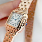 Panthere 22mm Pink Gold Double Chain 44cm