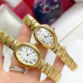 Baignoire Gold White Dial