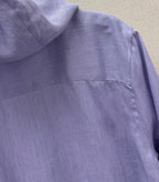 LP 25 Linen Hooded Purple Jacket 297177