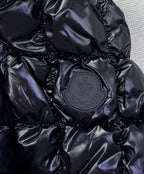MC 2025 Emilion Square-Quilted Down Gilet Black Nylon Down