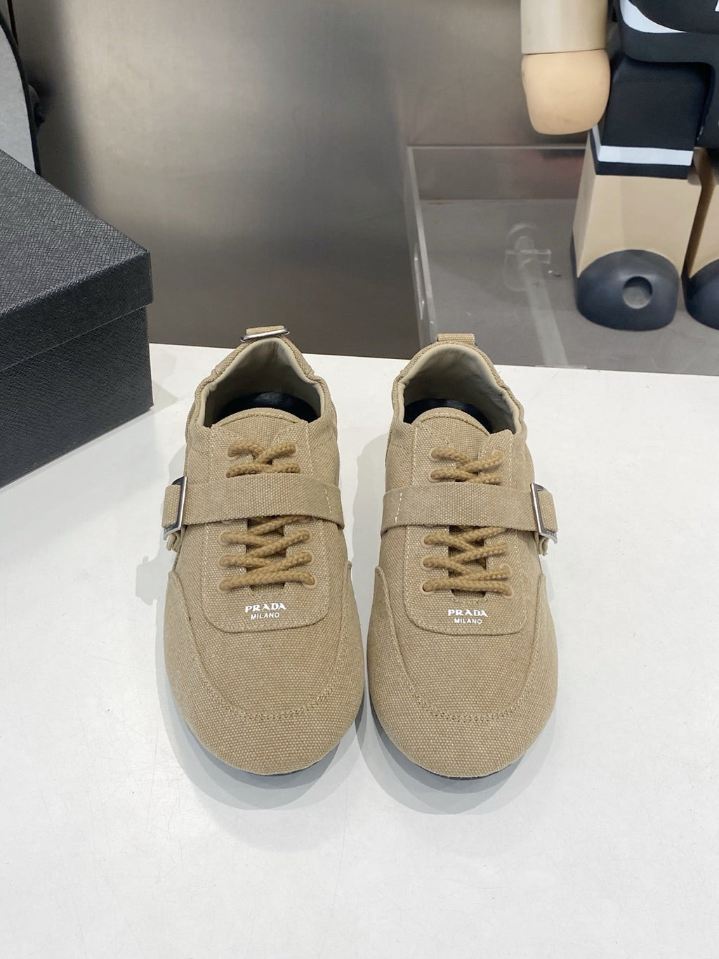 PRA 26S Casual Sneaker Beige Canvas 628553