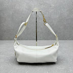 Dior 2025 Hobo Bag 33cm White Calfskin