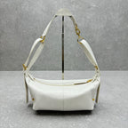 Dior 2025 Hobo Bag 25cm White Calfskin