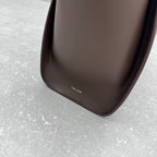 The Row 2025 Marlo  Bag Chocolate Leather