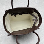 The Row 2025 Marlo  Bag Chocolate Leather