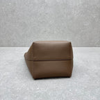 The Row 2025 N/S Park Tote Bag 34cm Brown Calfskin