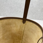 The Row 2025 N/S Park Tote Bag 34cm Brown Calfskin
