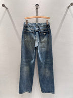 Prada Jeans Blue Cotton 200158