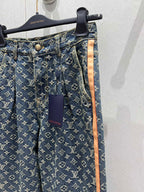 LV  Jean Denim Blue Cotton 206952