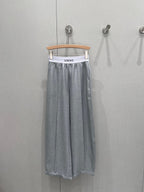 Loewe 25 Print Ribbed Waist Trousers Cotton