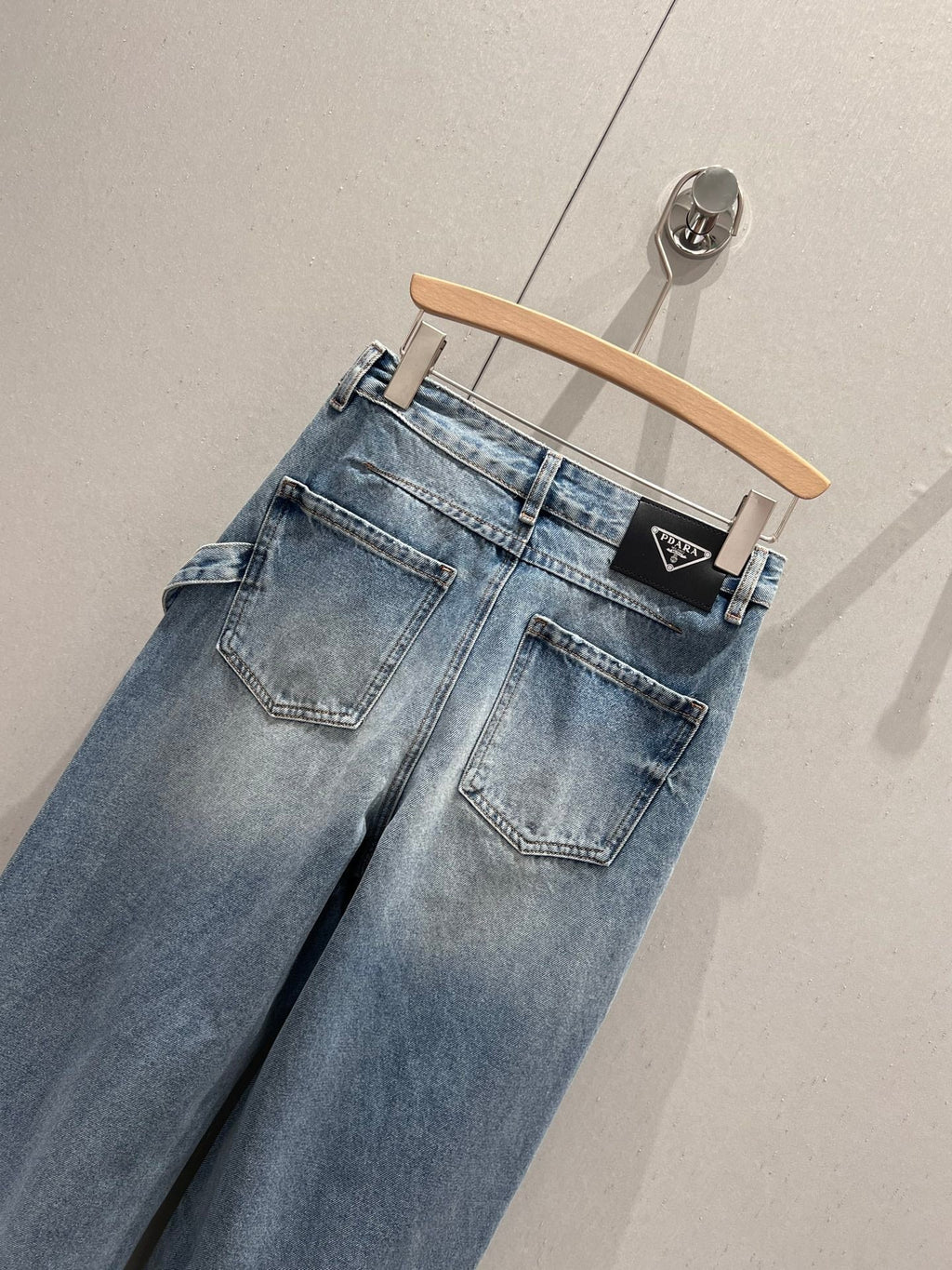 Prada 25 Jeans Blue Cotton 211317