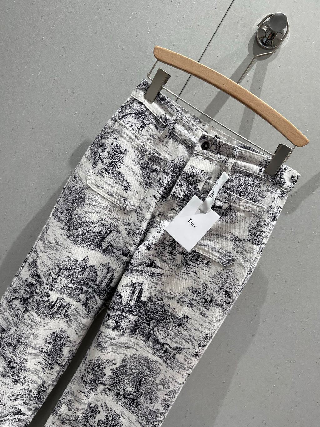 CD 25 Denim Pant Gray Blue cotton 213452