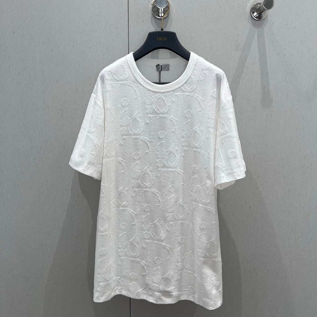 CD 25 Short-sleeved T-shirt White Cotton 219416