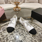 mary janes double buckle white calfskin black grosgrain