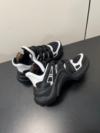LV Archlight Sneaker 50mm Black Mix White Fabric