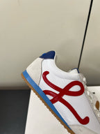 Loewe Ballet Runner 2.0 Sneaker White Nylon Sheepskin