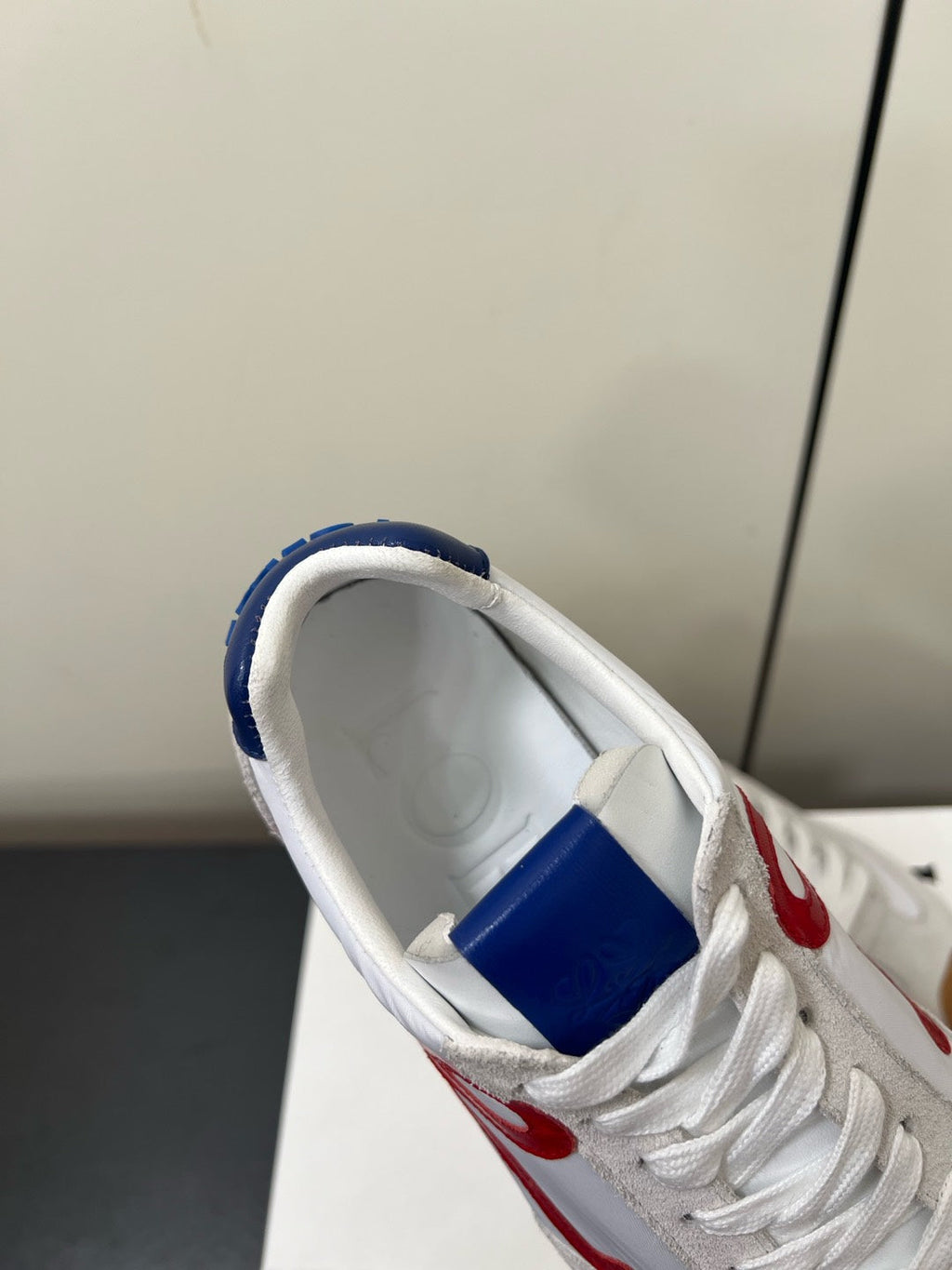 Loewe Ballet Runner 2.0 Sneaker White Nylon Sheepskin