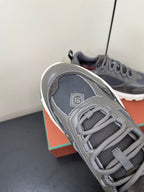 LP Cairn Walk Sneaker Spanish Gray Calfskin and Fabric 210922